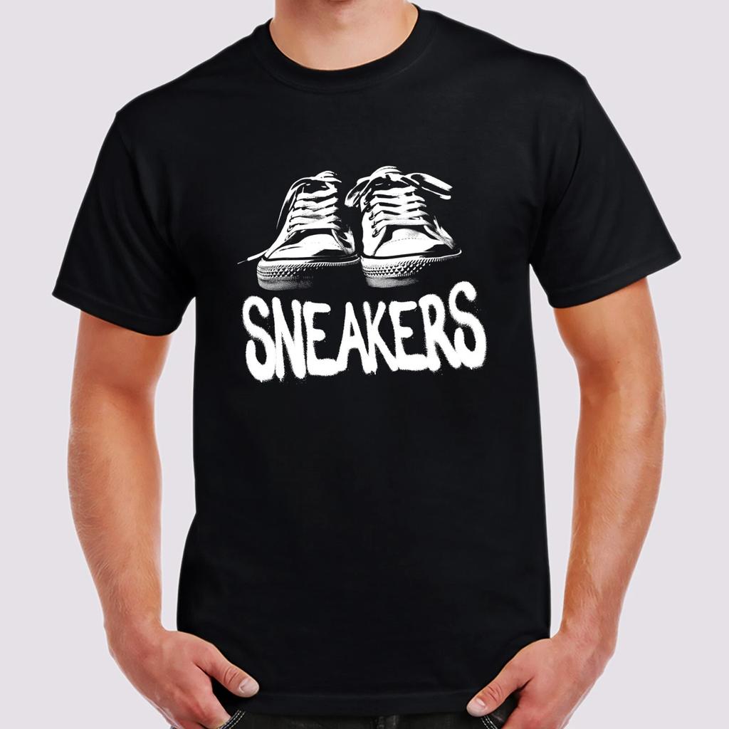 Retro Sneaker Graffiti Style Bedrucktes T-Shirt Geburtstagsgeschenk Größe S-5XL
