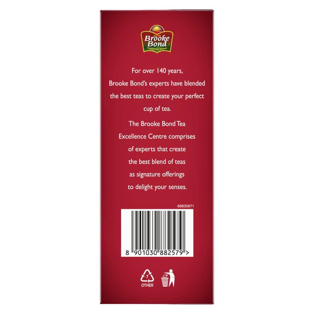 Brooke Bond Red Label Natural Care Tea 500/575 g Pack With 5 Ayurvedic Ingredients Black Tea