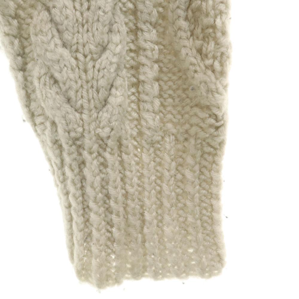 OLD 80s 90s Long Sleeve Oversized Silhouette Sweater Gray Knit Men's Used