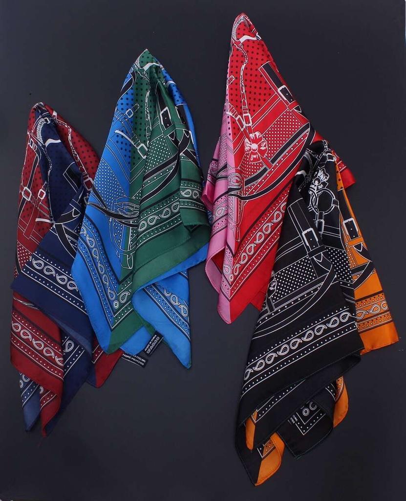 Fashion Square Scarves Bandanna Silk Scarf Women  Fashion Headband Neck Tie Band Professional Neckerchief