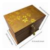 Wooden Jewelry Box with Drawers Vintage for Dresser, Bedside Table