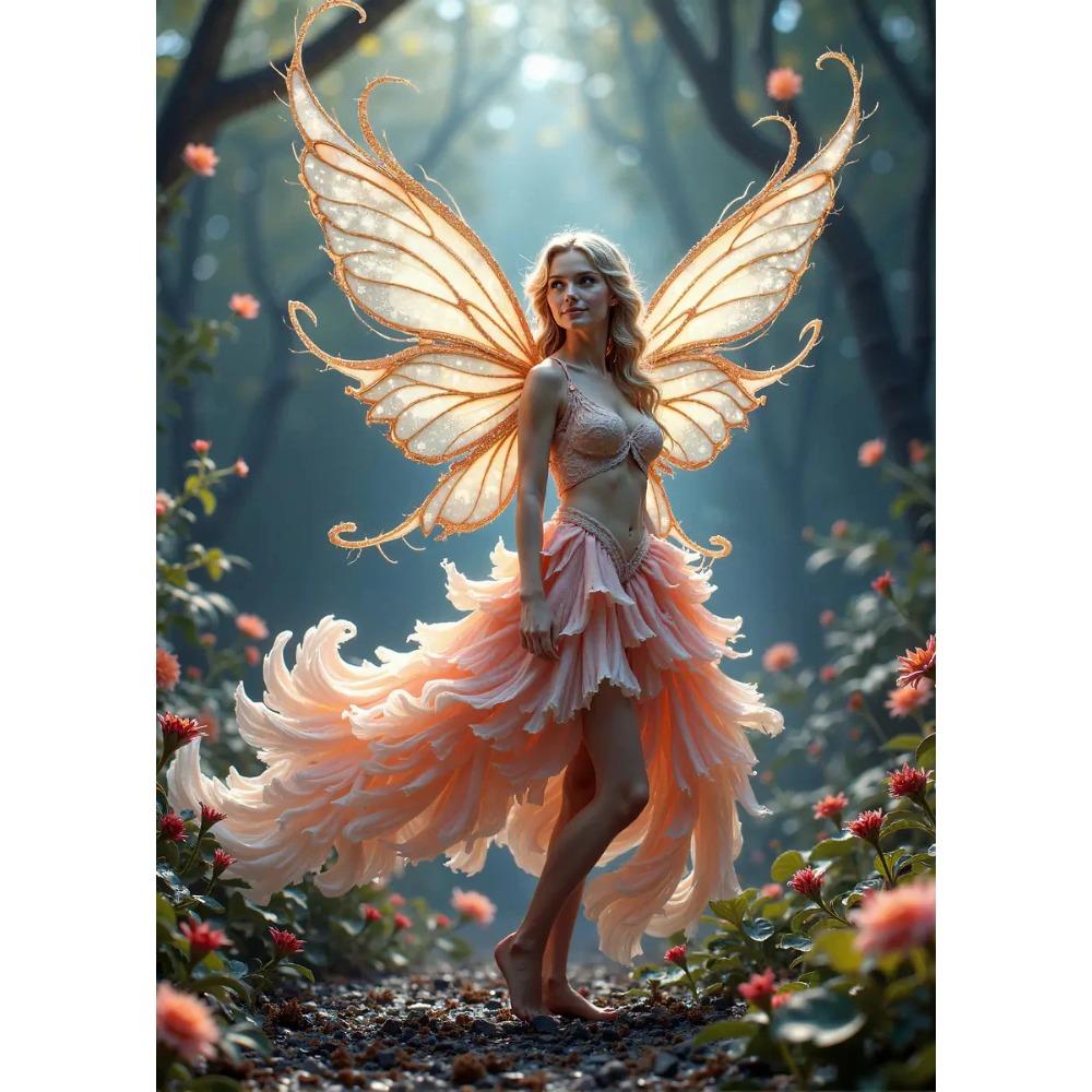 Beautiful Guardian Angel Poster Vintage Timeless Angelic Spiritual Prints Canvas Painting Girly Wall Art Picture Home Room Decor
