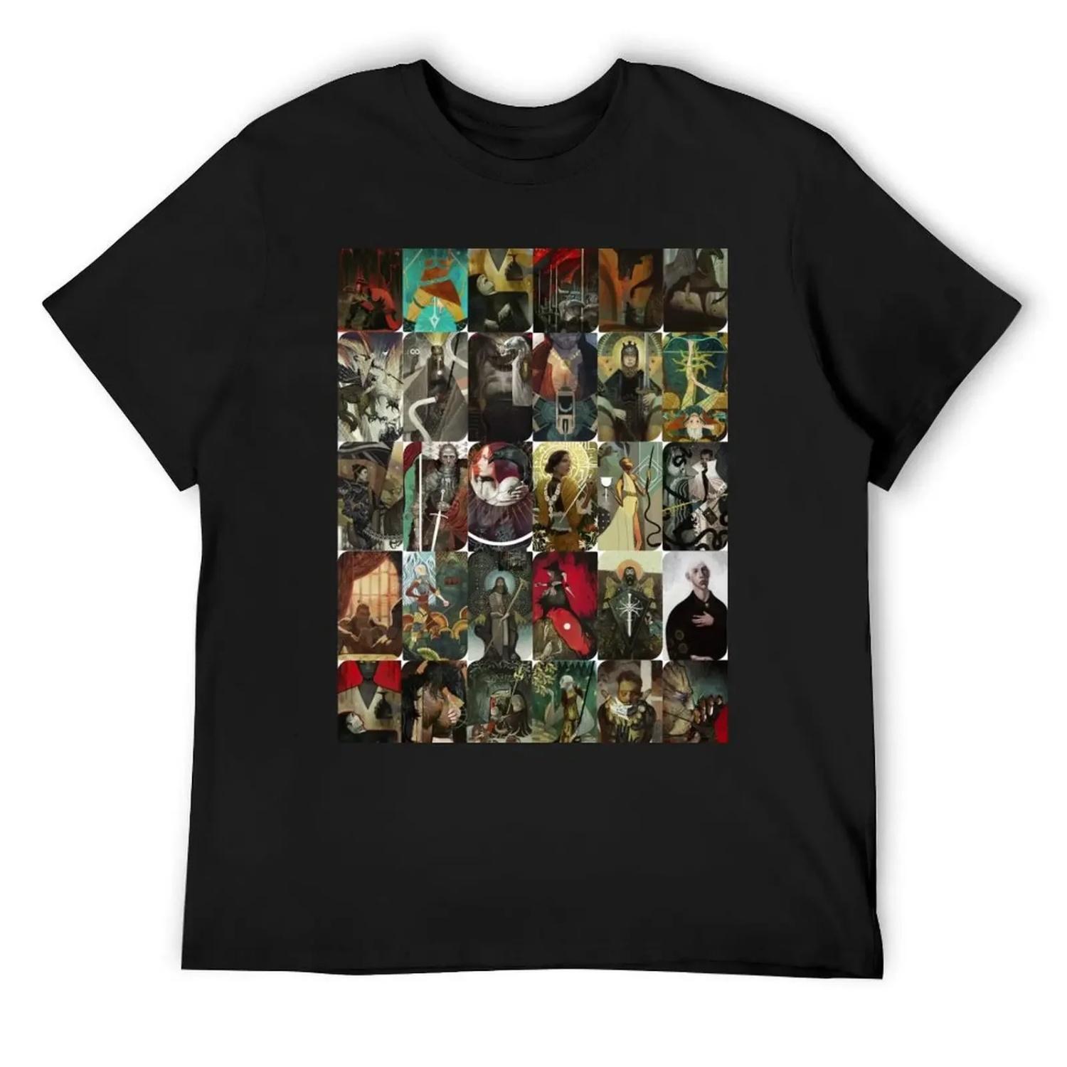 Dragon Age Tarot Cards T-Shirt essential t shirt graphic tee shirt man clothes man t shirt luxury clothes men S