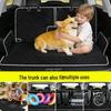 Waterproof Pet Car Seat Mat for Cats & Dogs - Rear Seat Cushion for Medium & Large Pets