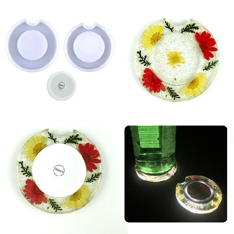 Car Coaster Silicone Mold Coaster Resin Mold Jewelry Casting Mold Keychain Mold