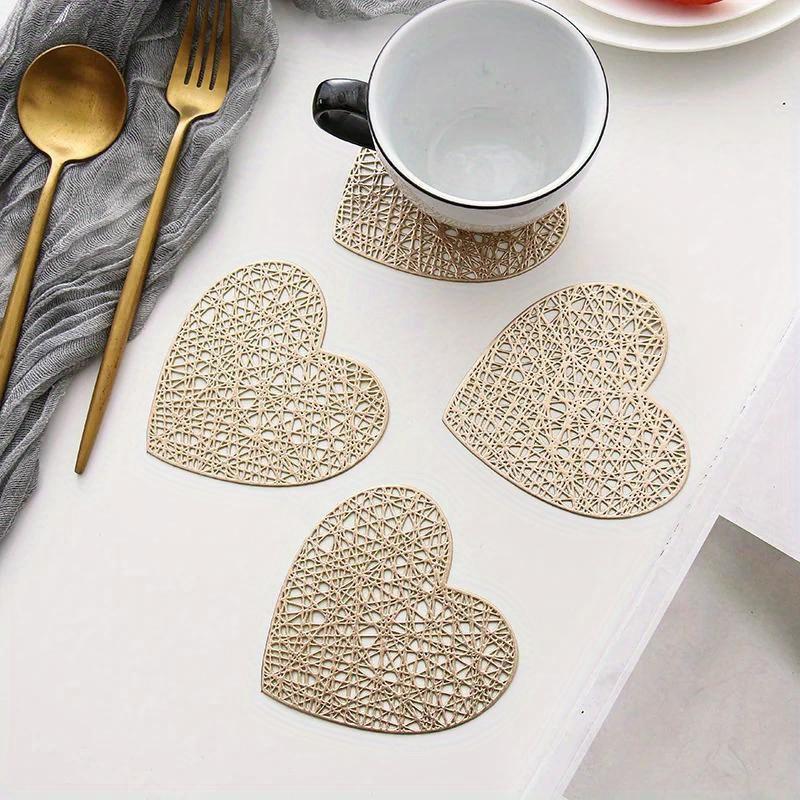 Drink Coasters, Kitchen Mats, Placemats, Heat Insulation Mats, Table Mats, Heat-resistant and Non-slip