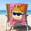 1pc Rugrats In Paris4 Beach Towel, Beach and Seaside Swimming Pool Equipment, Fashion Pattern, Rectangular, Travel Essentials