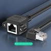 Rj45 Ethernets Extention Cable Male Female Cat5 Cable Extension Cord with Screw Hole