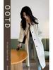 2025 Spring Korean Minimalist Women's Trench Coat: Relaxed, Fashionable, and Casual for Commuting