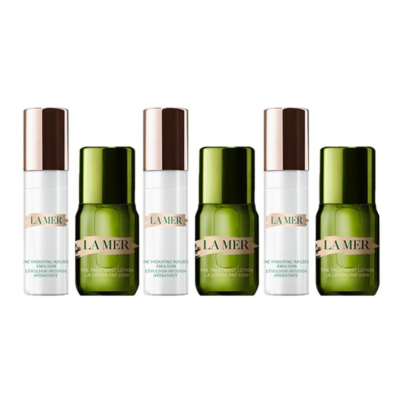 HAILANZHIMI Soothing And Repairing Skincare Product Sample Travel Kit Tightening Hydrating Water + Milk Gentle