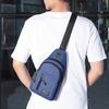 2025 New Men's Oxford Chest Bag Multi-functional Sports Outdoor Crossbody Bag Leisure Headset Shoulder Bag