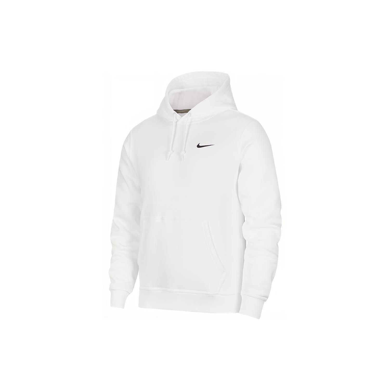 

Мужская худи с однотонным логотипом Nike Club Swoosh, белая 916271-100 S