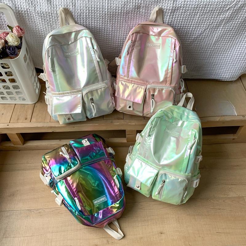 Backpack for Primary and Secondary School Students, Trendy Large-capacity Bag