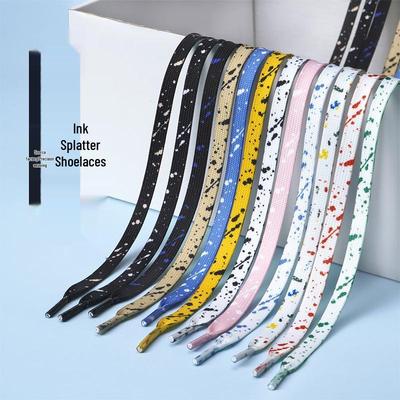 Lacci Bianchi AF1 Air Force One: Design Splatter Transfrontaliero per Sneakers Casual
