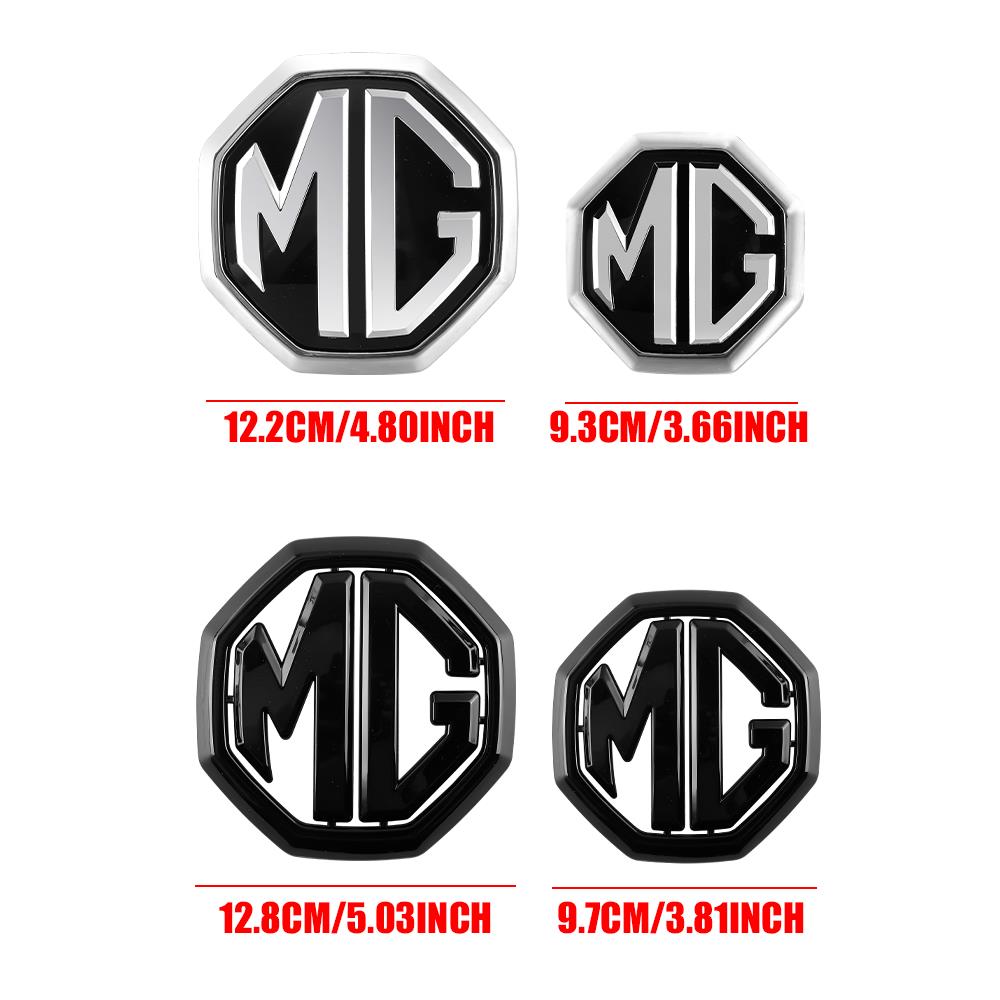 1/2 stuks Voor Morris Garages MG MG6 Auto Motorkap Voor Motorkap Grille Embleem Cover Achter Embleem Decoratie Sticker Auto Refit Accessoires