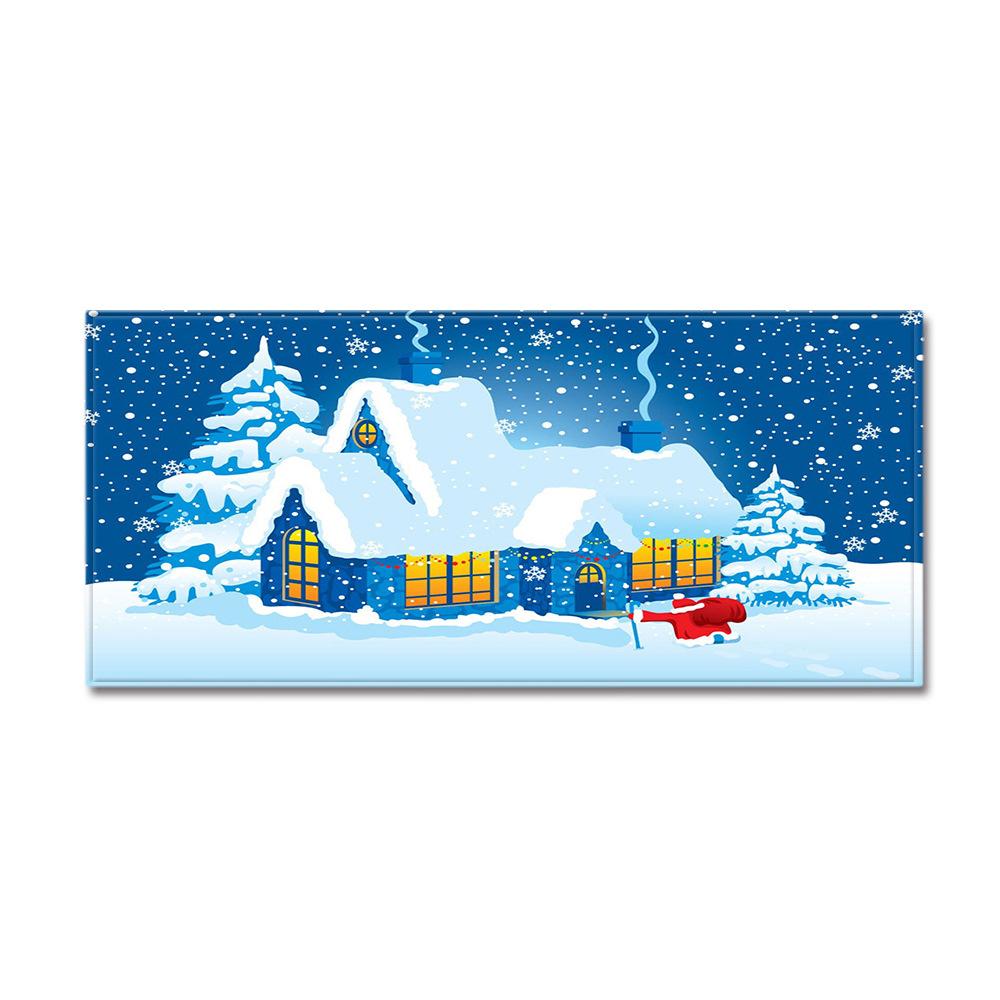 Christmas Kitchen Sand Carpet Doormat Long Floor Mat