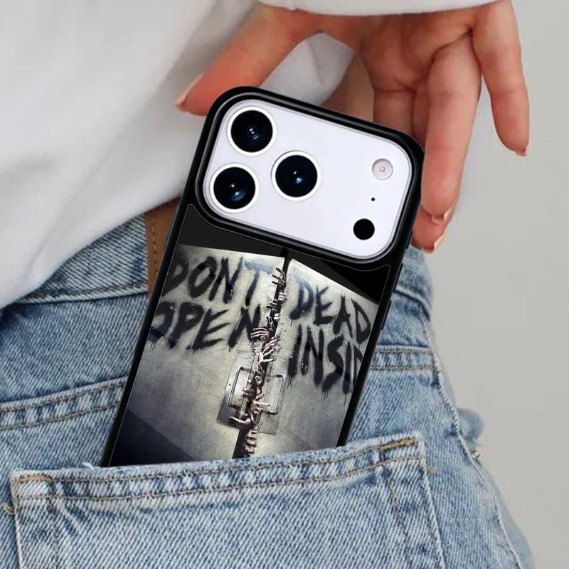 The Walking Dead soft Phone Case for iPhone 17ProMax 12 13 14 15 16e 17 Pro Max Plus Air Cover