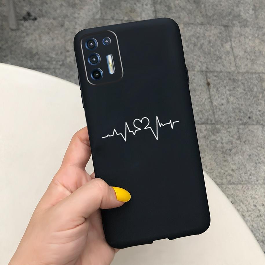 Für Motorola Moto G9 Plus Hülle Mode Liebesherz Weiche Abdeckung Silikon TPU Funda Für Moto G9 Plus XT2087-1 G9Plus Handy Tasche Hüllen