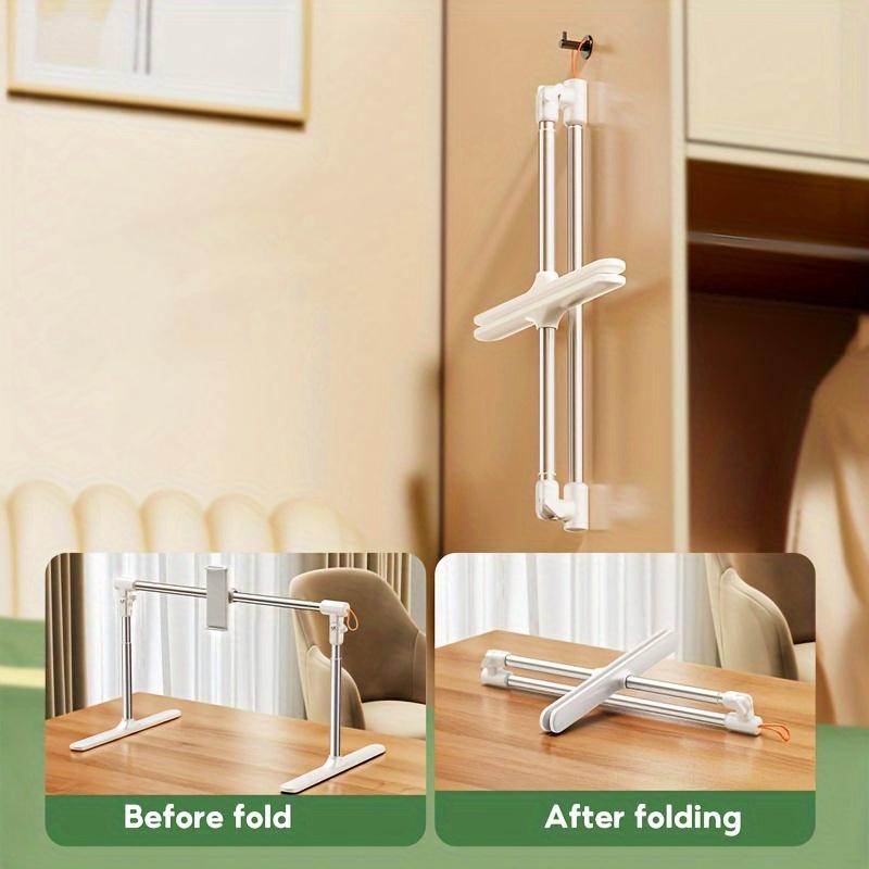 Adjustable Telescopic Tablet Phone Stand with Clamp Base Bedside Easel Stand Suitable for Bedside Desktop Travel