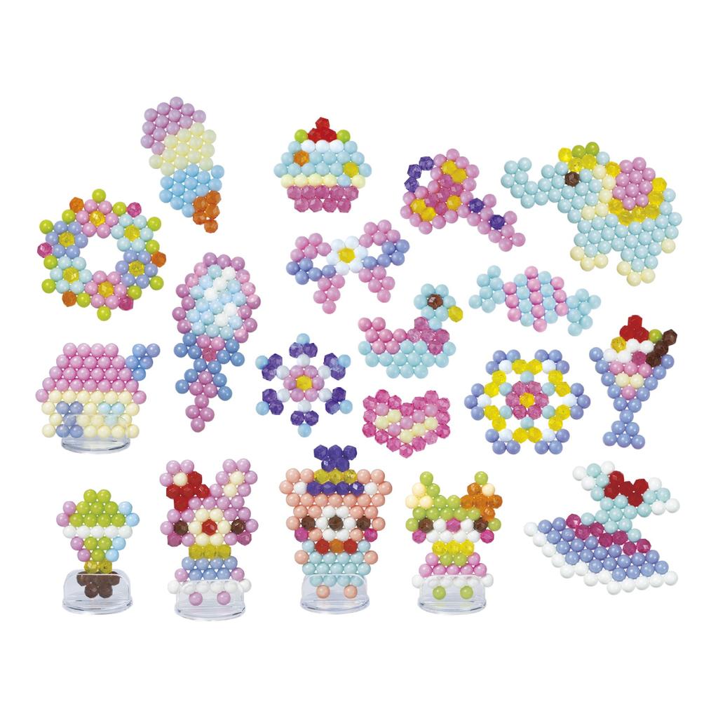 Aquabeads Pastell Fancy Set ST Mark Ab 6 Jahren und Basteln EPOCH (Separat erhältlich) AQ-289, Zertifiziert, Hoch, Wasserbasiert, Spielzeug, Aquabeads,