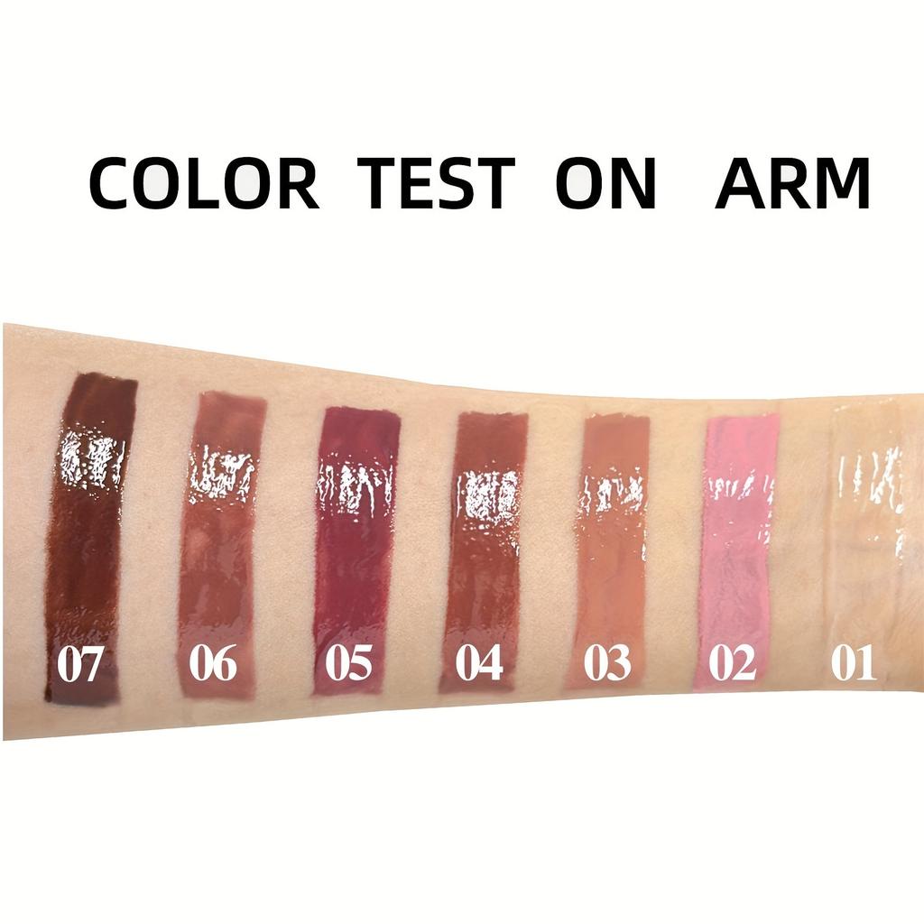 Hydrating Crystal Lip Oil Plumping & Moisturizing Shimmer Lip Gloss Lip Tint Lip Llaze Lip Makeup