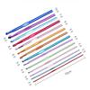 11PCS Aluminum Knitting Needles Metal Crochet Set Weave Sweater DIY Hand Craft Yarn Needle Crochet Supplies Knitting Tools