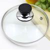 Tempered Glass Pot Lid for Wok, Soup Pot, Steamer, Frying Pan, Stainless Steel Electric Cookware, Induction Compatible