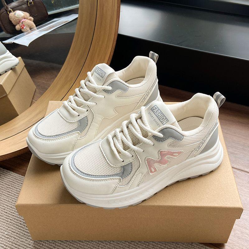 Spring and summer dad shoes autumn and winter new thick-soled heightening casual shoes sports shoes running sports shoes