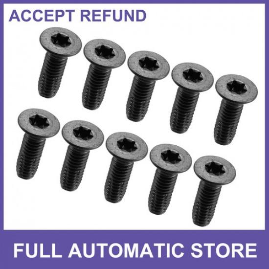 10pcs Hard Top Torx Screws Fasteners  for Jeep Wrangler CJ7 YJ TJ 1976-06
