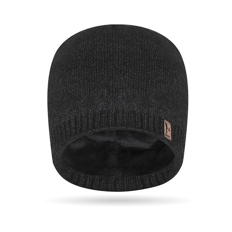 Korean Style Trendy Knit Beanie - Velvet Warm Winter Outdoor Casual Hat