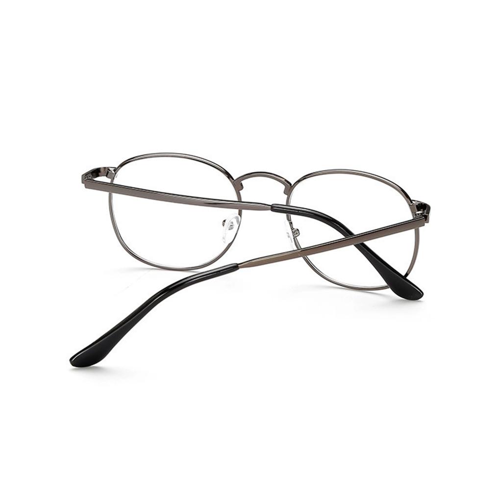 Fashion Men Women Eyeglass Frame Vintage Spectacles Clear Metal