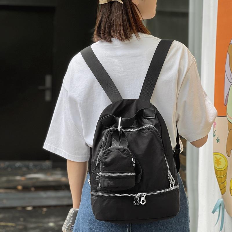 Xiaohongshu Zimu Backpack Women's New Large Capacity Backpack Fashion Leisure Travel Bag