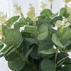 100 STUKS Nep Planten Zijde Eucalyptus Blad Doe-het-zelf Kerstversieringen Vaas voor Huis Tuin Bruiloft Scrapbooking Kunstbloemen