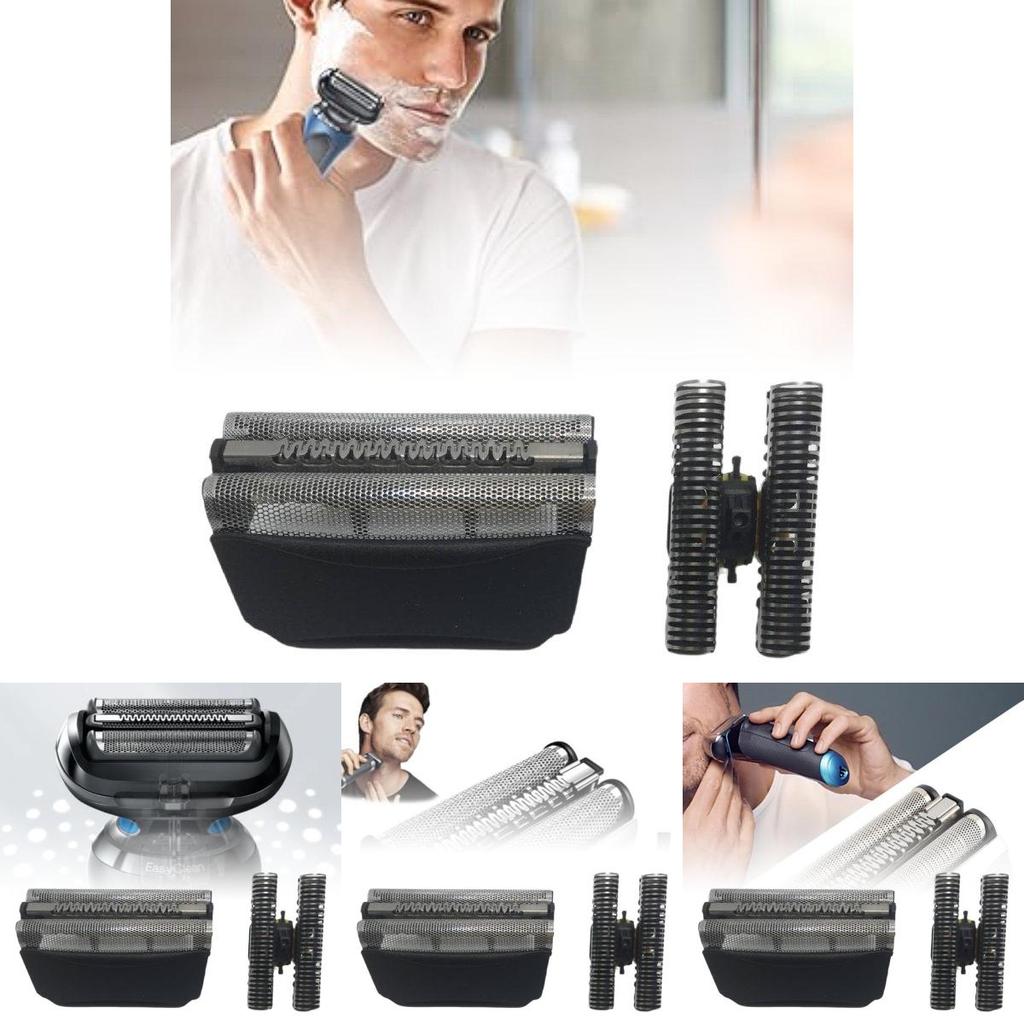 51b 51s Replacement Shaver Head Assembly With Durable Abs Material For Smooth Shaving Experience