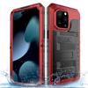 Waterproof Protective Case for IPhone 17 Air 16 E 15 14 13 12 ProMax Heavy-duty Metal Full Protective Aluminum Alloy Cover
