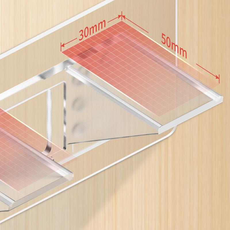 Self Adhesive Cabinet Shelves Support Holder Strong Partition Bracket Holder Pin Clapboard