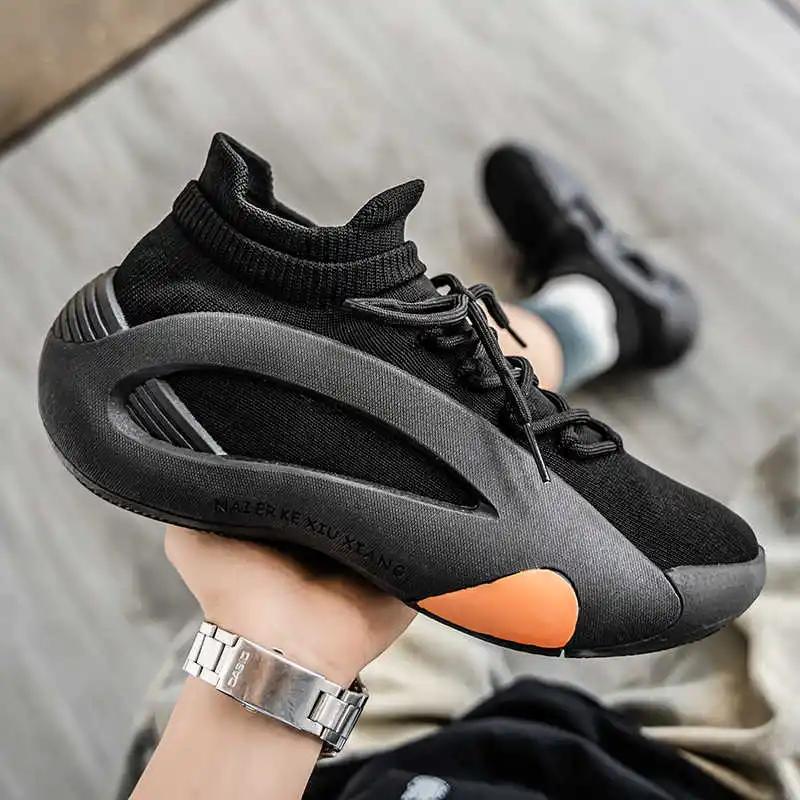 Without Heel Demi-season White Dress Man Shoes Summer Shoes For The Elderly White Wedding Shoes For Men Sneakers Sport Vip