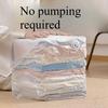 Three Dimensional Vacuum Compression Bag for Storing Clothes and Quilts, Specially Thickened Storage Bag for Moisture-proof Finishing Bag