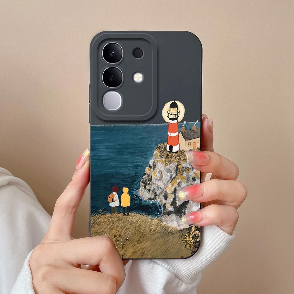 For Vivo Y29 Y 29S Y04 T4x 4G 5G New Case Fashion Flower High Quality Silicone Protective Shell For VivoY 29 Y29S Y 04 T4x Funda