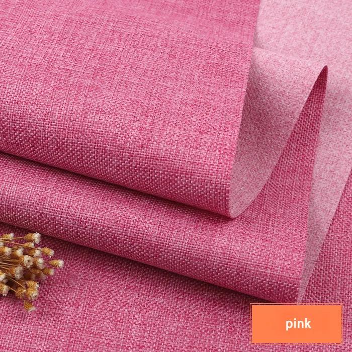 50cmX150cm Cotton Linen Thickened Solid Color Fabric Dustproof Canvas Cloth Sofa Background Cloth Linen Fabric