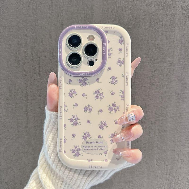 

Purple Rose подходит для всего модельного ряда чехлов Apple, 16 полностью закрытый, 15 противоударный, 14/13/12 женские модели iPhone 6s Plus