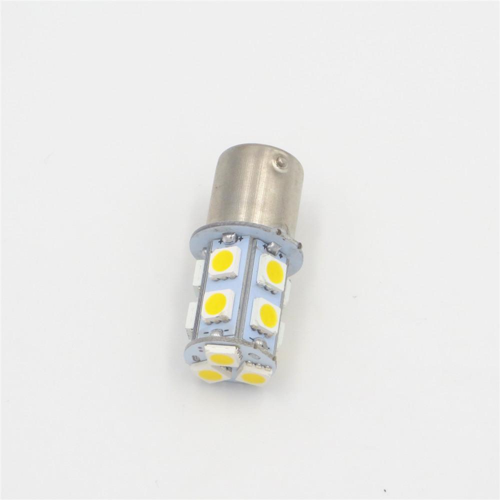 10 buc alb cald 1156 BA15S P21W 13 SMD 1141 1003 12V 24V 13SMD 5050 Bec pentru semnalizare auto ceață Indicator lampă coadă