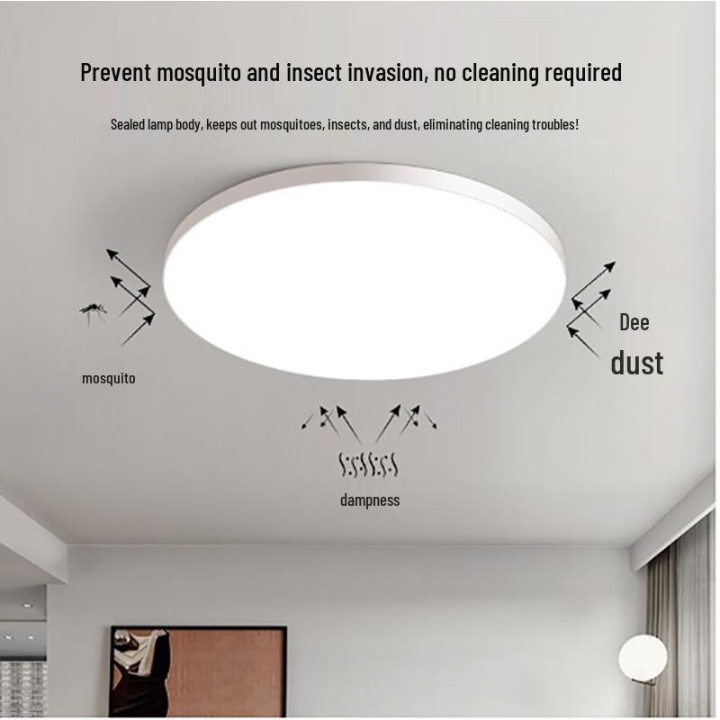 UOSULED Bread-shaped LED Ceiling Light