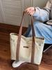 2025 Large Capacity Canvas Travel Handbag - Versatile Single Shoulder Bag for Commute, Casual Shopping, and Fashion.