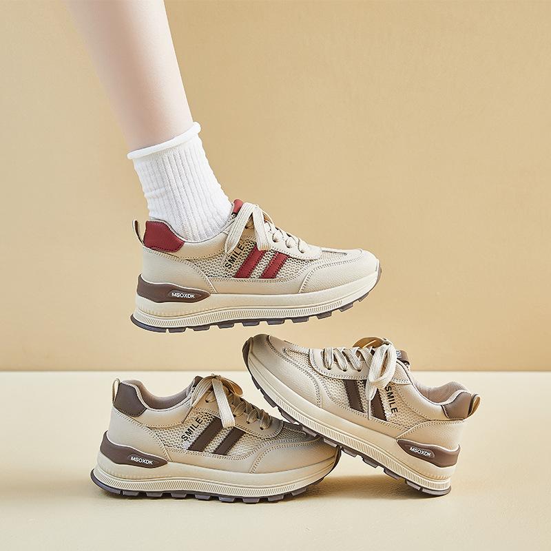 New Dad Shoes for Women In Summer Student Sports and Leisure Street Photography Mesh Breathable and Heightened