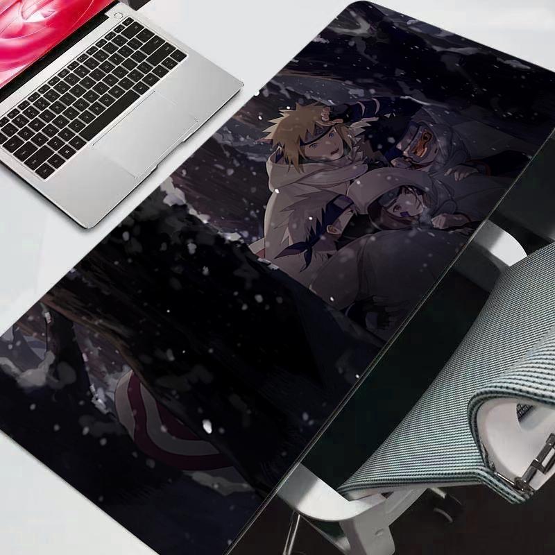 Large Mouse Pad Naruto Pc Speed For e-sports Players Laptop Computer Keyboard Desk Mat Xxl Mousepad Durable