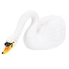 Resin Swan Figurine Floating Simulation Swan Statue for Garden Pond Realistic Garden Animal
