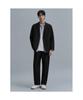 SHIFT.G Wool Linen Editor Setup Pants Black
