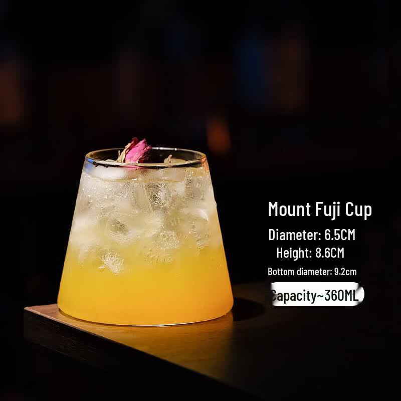 Qiwei Japanese Style Heat-Resistant Glass Cocktail Highball/Collins Glass