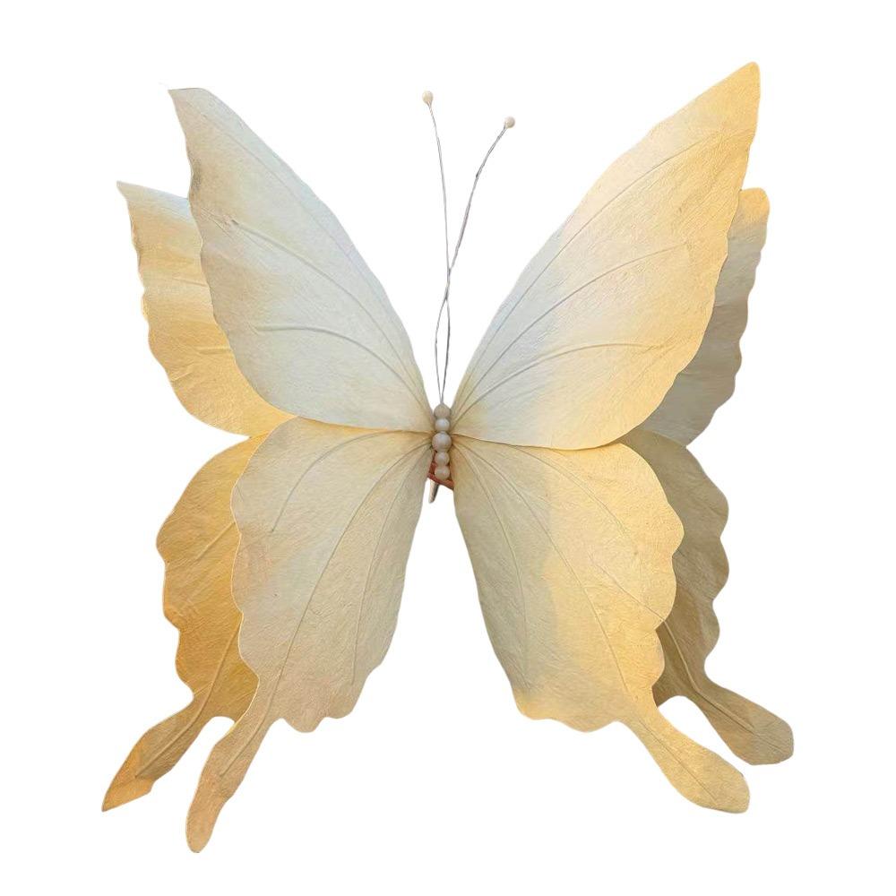 

Large Size Butterfly Decoration Three-dimensional Colorful Simulated Butterfly Simulated Design Giant Size шампанского